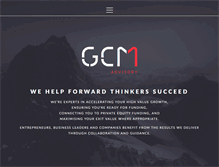 Tablet Screenshot of gcmadvisory.com